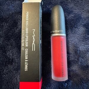 MAC Cosmetics Powder Kiss Liquid Lipcolour - Bold Scarlet MAC Smash 987